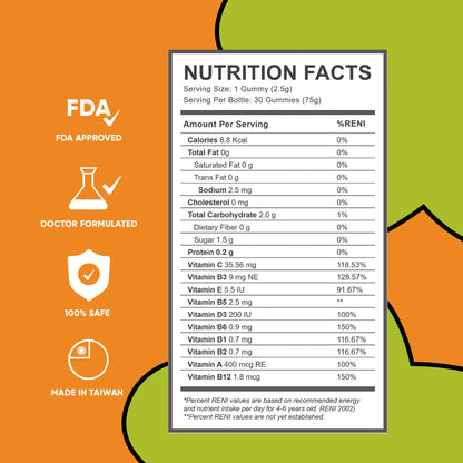 NutriChews Multivitamins + DHA